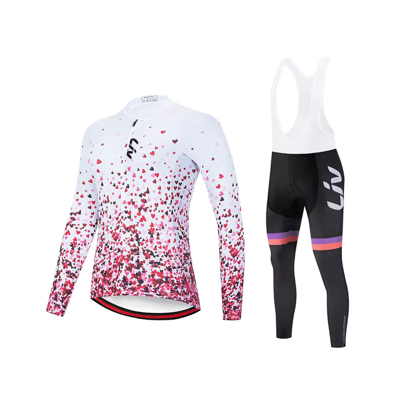 Cycling Gear Girls - Conjunto de Ciclismo para Mujer LIV,