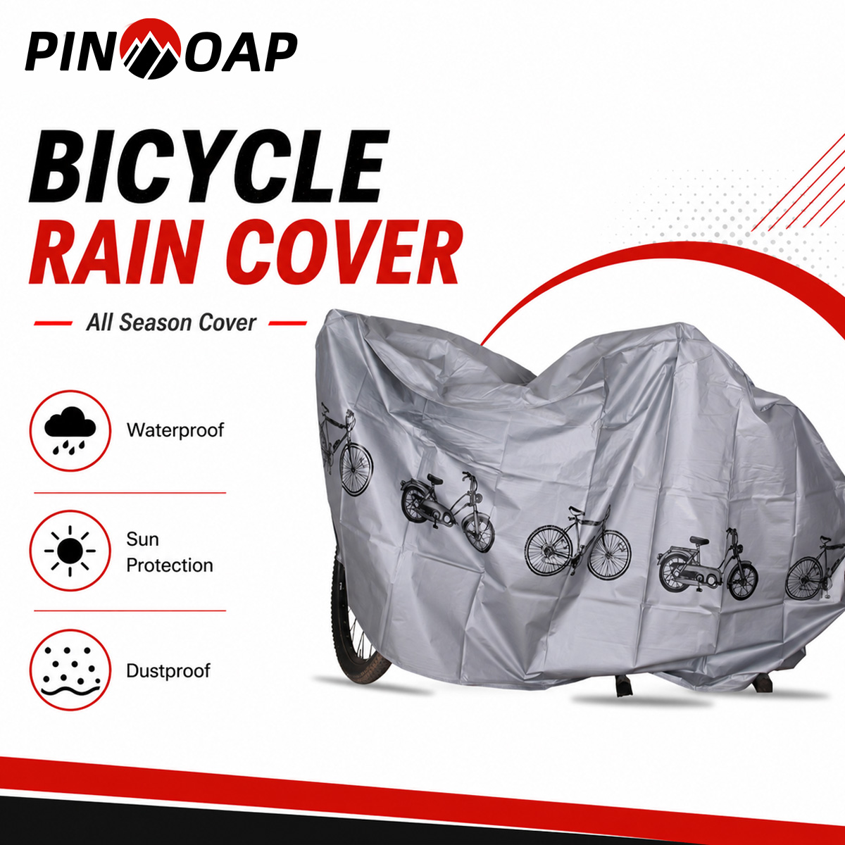 Cycling Gear Bag - PINMOAP - Funda impermeable universal para