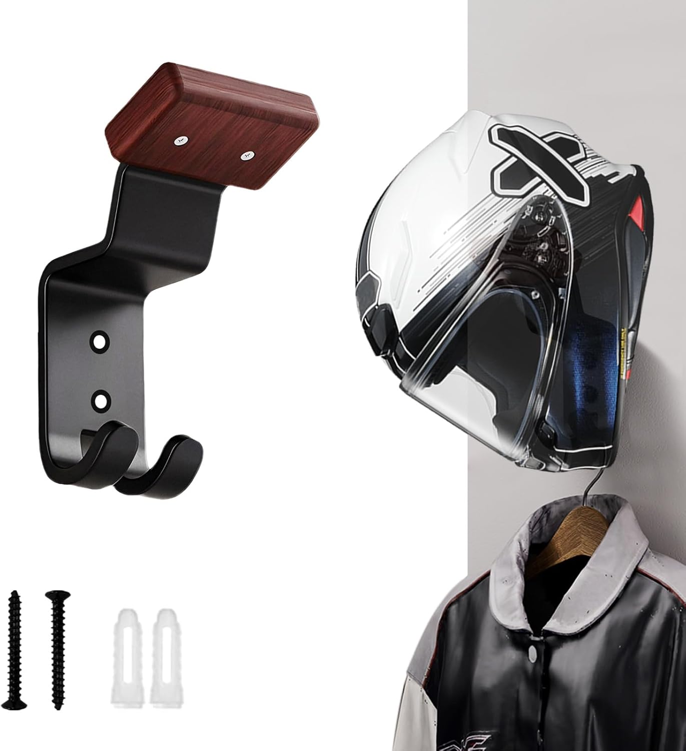 Cycling Gear Wall Hanger - Soporte de Pared para Casco de
