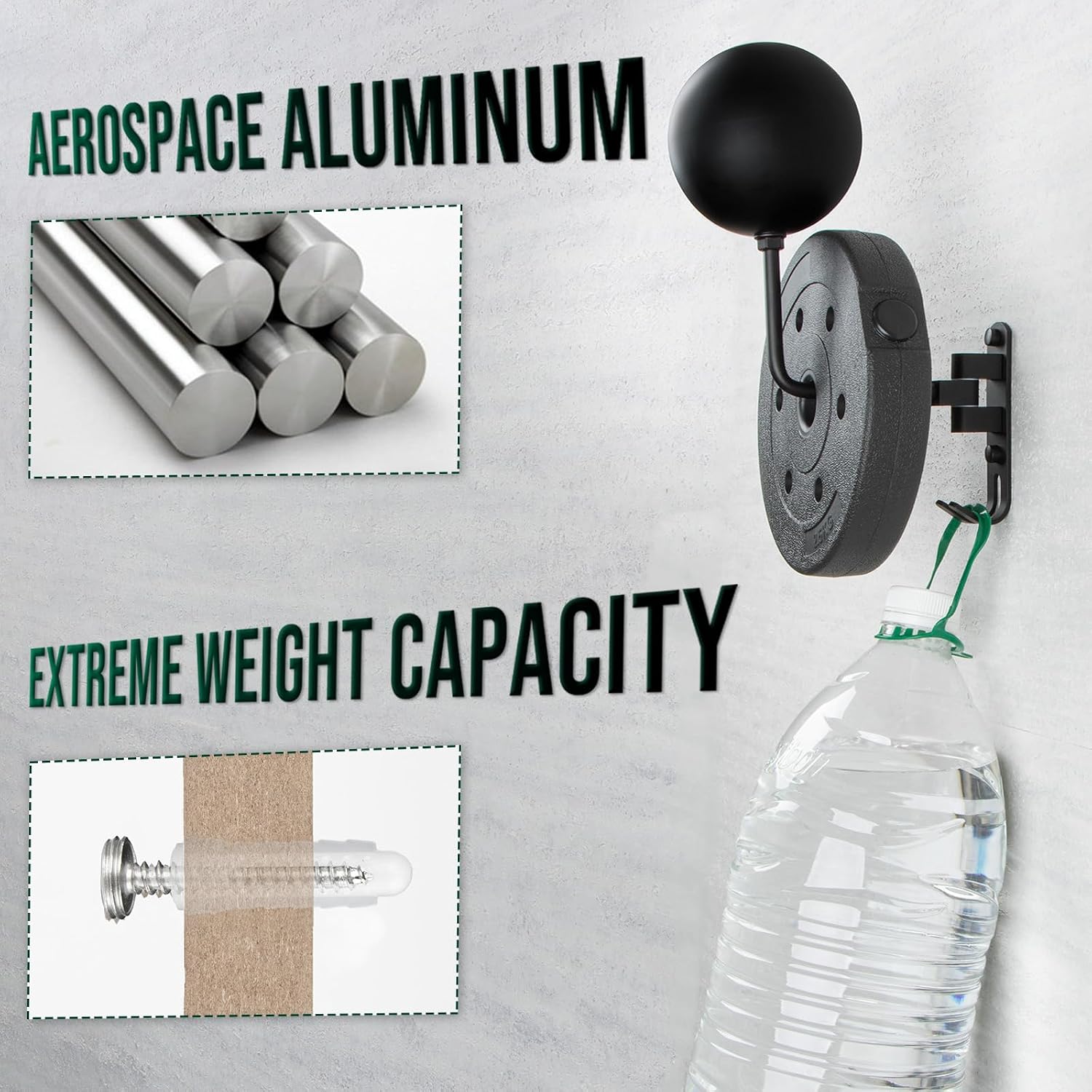 180 °   Soporte Giratorio de P - Cycling Gear Wall Hanger reseña y precio