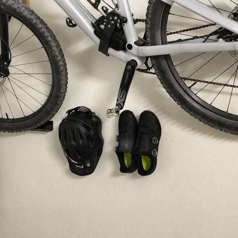 Base de almacenamiento para mo - Cycling Gear Wall Hanger reseña y precio