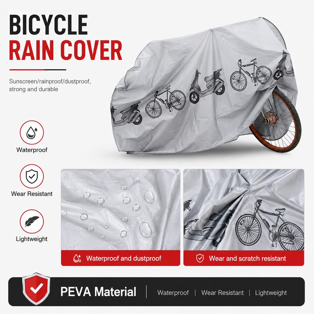 PINMOAP - Funda impermeable un - Cycling Gear Bag reseña y precio