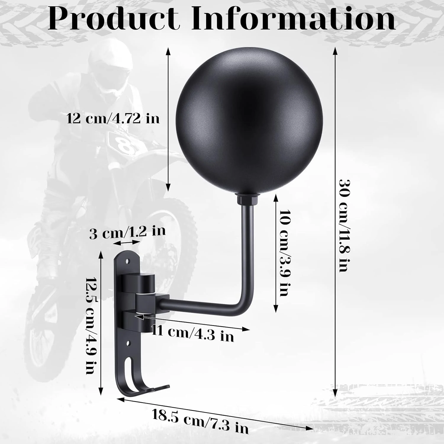 Soporte para casco de motocicl - Cycling Gear Wall Hanger reseña y precio