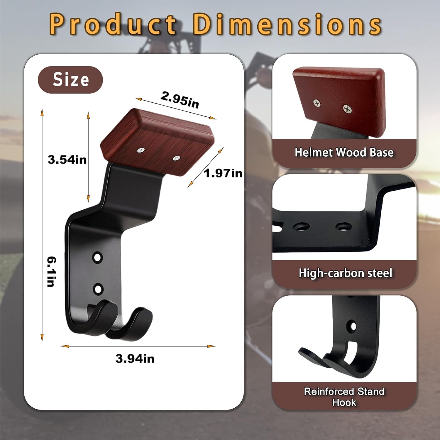 Soporte de Pared para Casco de - Cycling Gear Wall Hanger reseña y precio